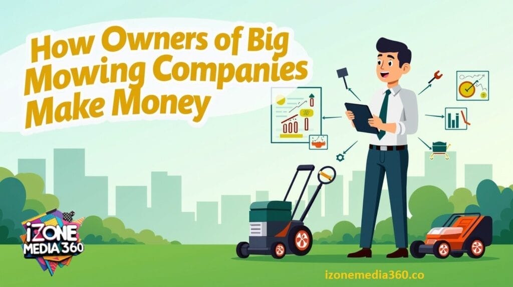 How Owners of Big Mowing Companies Make Money