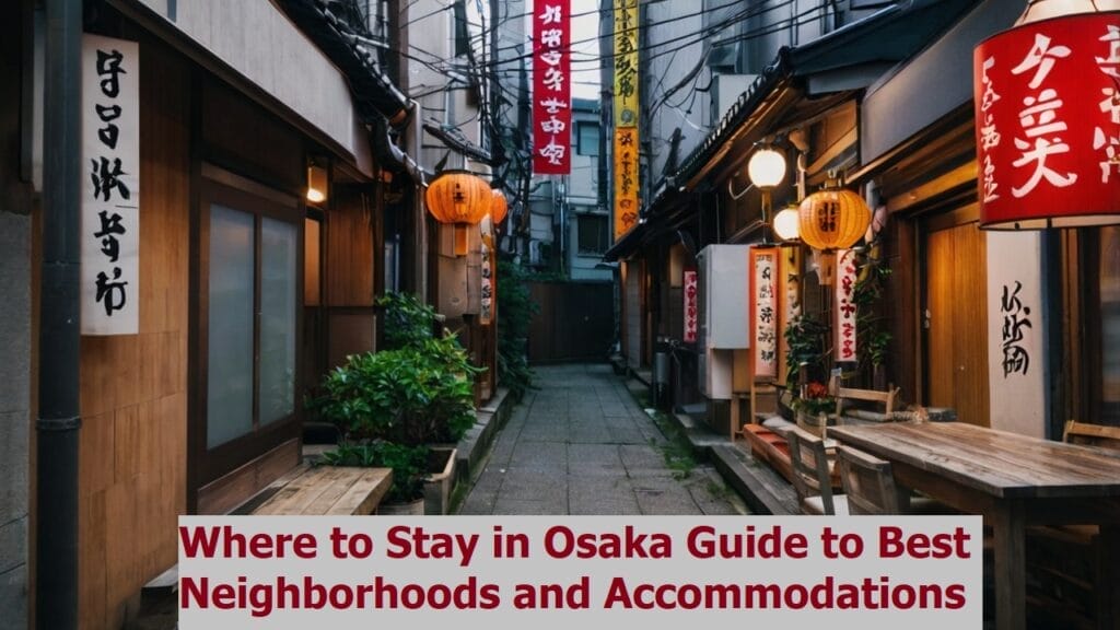 Where to Stay in Osaka